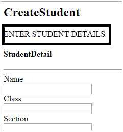 Create Student